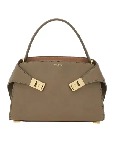 Ferragamo Soft Hug Extra-Small Gancini Leather Top Handle Bag | Thumbnail 1 Ferragamo Soft Hug Extra-Small Gancini Leather Top Handle Bag | Thumbnail 1