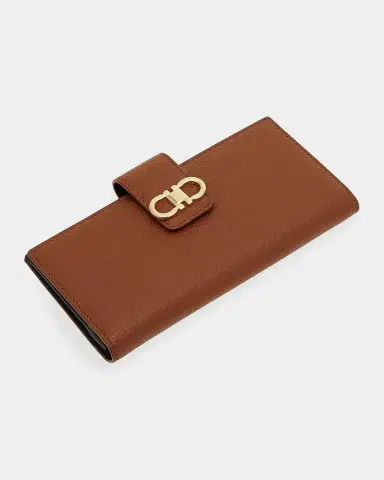 Ferragamo Gancini Leather Continental Wallet | Thumbnail 4 Ferragamo Gancini Leather Continental Wallet | Thumbnail 4