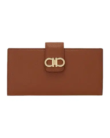 Ferragamo Gancini Leather Continental Wallet | Thumbnail 1 Ferragamo Gancini Leather Continental Wallet | Thumbnail 1