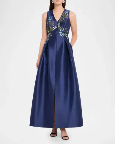 Sachin & Babi Hanna Brocade Midi Dress | Thumbnail 2 Sachin & Babi Hanna Brocade Midi Dress | Thumbnail 2