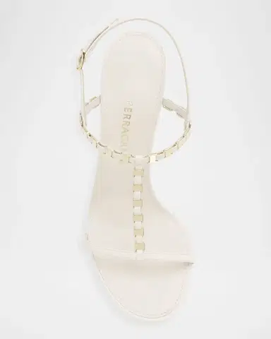 Ferragamo 95mm Estea Leather T-Strap Sandals | Thumbnail 6 Ferragamo 95mm Estea Leather T-Strap Sandals | Thumbnail 6