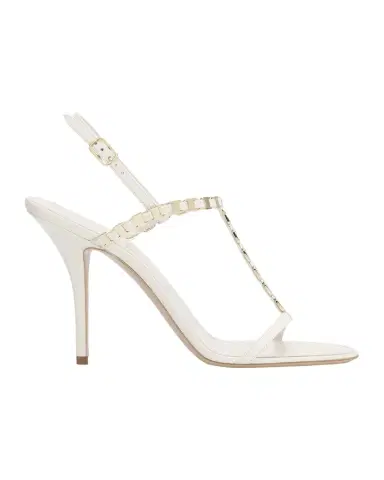 Ferragamo 95mm Estea Leather T-Strap Sandals | Thumbnail 1 Ferragamo 95mm Estea Leather T-Strap Sandals | Thumbnail 1