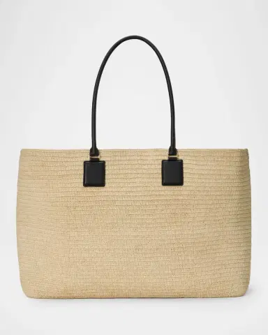 LOEWE Verano XL Embroidered Raffia Tote Bag | Thumbnail 6 LOEWE Verano XL Embroidered Raffia Tote Bag | Thumbnail 6