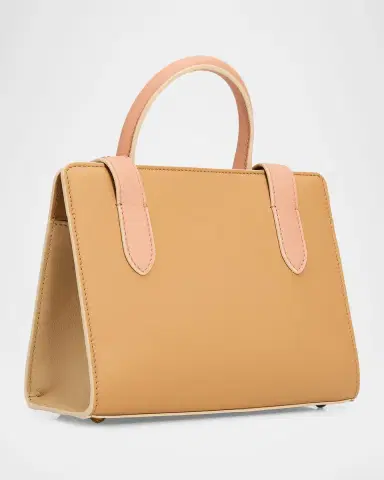 Strathberry Mini Tri-Color Leather Tote Bag | Thumbnail 3 Strathberry Mini Tri-Color Leather Tote Bag | Thumbnail 3