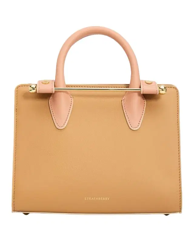 Mini Tri-Color Leather Tote Bag Mini Tri-Color Leather Tote Bag