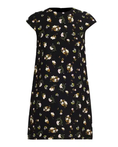 Adam Lippes Izzy Floral-Print Cap-Sleeve Mini Dress | Thumbnail 1 Adam Lippes Izzy Floral-Print Cap-Sleeve Mini Dress | Thumbnail 1
