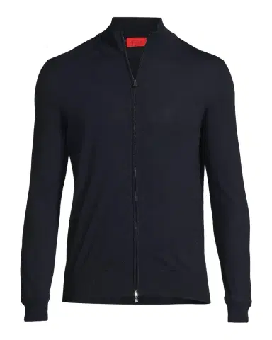Isaia Men 's Wool Zip-Up Sweater | Thumbnail 1 Isaia Men 's Wool Zip-Up Sweater | Thumbnail 1