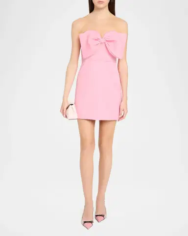 As It May Noema Bow Strapless Mini Dress | Thumbnail 2 As It May Noema Bow Strapless Mini Dress | Thumbnail 2