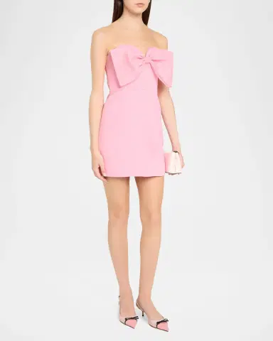 As It May Noema Bow Strapless Mini Dress | Thumbnail 4 As It May Noema Bow Strapless Mini Dress | Thumbnail 4