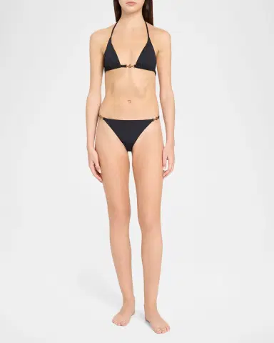 Versace Medusa Triangle Bikini Top | Thumbnail 2 Versace Medusa Triangle Bikini Top | Thumbnail 2