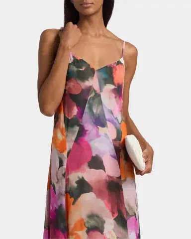 Black Halo Emory Floral A-Line Maxi Dress | Thumbnail 5 Black Halo Emory Floral A-Line Maxi Dress | Thumbnail 5