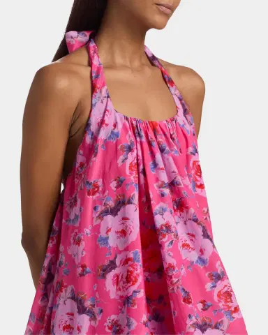 Black Halo Lovie Floral Mini Dress | Thumbnail 5 Black Halo Lovie Floral Mini Dress | Thumbnail 5