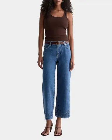 AG Jeans Saige Wide-Leg Crop Jeans | Thumbnail 2 AG Jeans Saige Wide-Leg Crop Jeans | Thumbnail 2