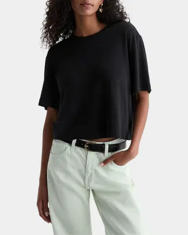AG Jeans Relaxed Short-Sleeve Tee | Thumbnail 3 AG Jeans Relaxed Short-Sleeve Tee | Thumbnail 3