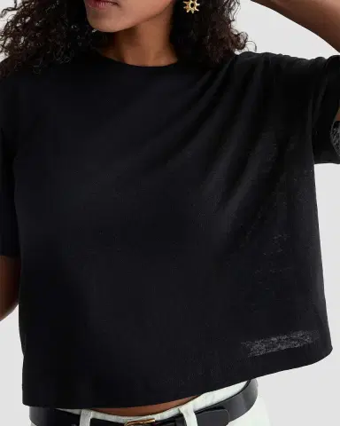 AG Jeans Relaxed Short-Sleeve Tee | Thumbnail 5 AG Jeans Relaxed Short-Sleeve Tee | Thumbnail 5