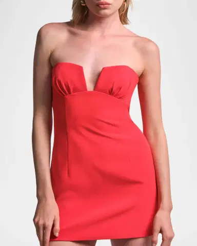 BCBGMAXAZRIA Ramone Strapless Sweetheart Mini Dress | Thumbnail 5 BCBGMAXAZRIA Ramone Strapless Sweetheart Mini Dress | Thumbnail 5