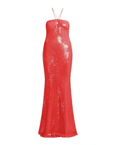 BCBGMAXAZRIA Colette Sequin Halter Column Gown | Thumbnail 1 BCBGMAXAZRIA Colette Sequin Halter Column Gown | Thumbnail 1