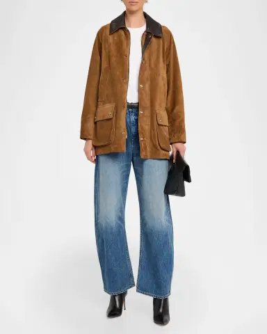 Nili Lotan Tribeca Barrel-Leg Jeans | Thumbnail 2 Nili Lotan Tribeca Barrel-Leg Jeans | Thumbnail 2