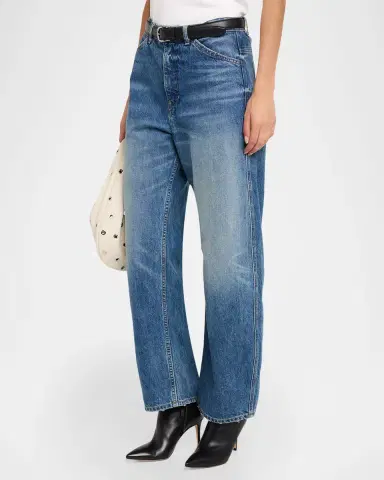 Nili Lotan Tribeca Barrel-Leg Jeans | Thumbnail 4 Nili Lotan Tribeca Barrel-Leg Jeans | Thumbnail 4