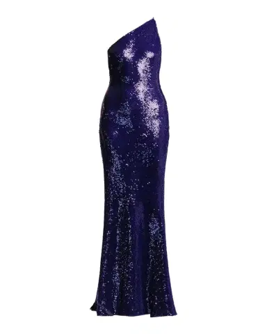 BCBGMAXAZRIA Estelle Open-Back Sequin Column Gown | Thumbnail 1 BCBGMAXAZRIA Estelle Open-Back Sequin Column Gown | Thumbnail 1