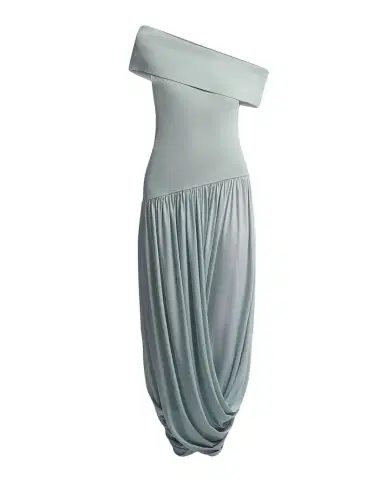 BCBGMAXAZRIA Myla Draped Off-Shoulder Maxi Dress | Thumbnail 1 BCBGMAXAZRIA Myla Draped Off-Shoulder Maxi Dress | Thumbnail 1