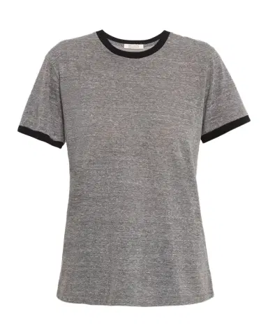 Nili Lotan Lana Classic Ringer Tee | Thumbnail 1 Nili Lotan Lana Classic Ringer Tee | Thumbnail 1