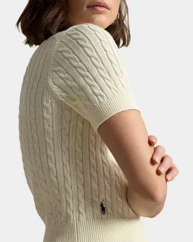Polo Ralph Lauren Cable-Knit Cotton Henley Sweater | Thumbnail 5 Polo Ralph Lauren Cable-Knit Cotton Henley Sweater | Thumbnail 5