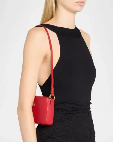 Dolce & Gabbana Logo Plaque Phone Bag | Thumbnail 12 Dolce & Gabbana Logo Plaque Phone Bag | Thumbnail 12