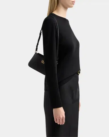 Dolce & Gabbana Logo Plaque Phone Bag | Thumbnail 9 Dolce & Gabbana Logo Plaque Phone Bag | Thumbnail 9