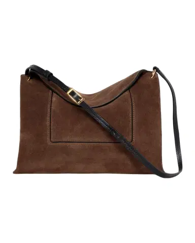 Wandler Penelope Suede Shoulder Bag | Thumbnail 1 Wandler Penelope Suede Shoulder Bag | Thumbnail 1