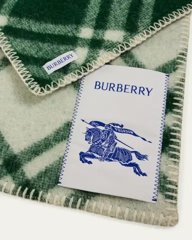 Burberry Men's Check Wool Scarf | Thumbnail 4 Burberry Men's Check Wool Scarf | Thumbnail 4