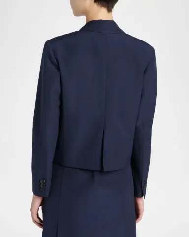 Marni Short Techno Wool Jacket | Thumbnail 3 Marni Short Techno Wool Jacket | Thumbnail 3