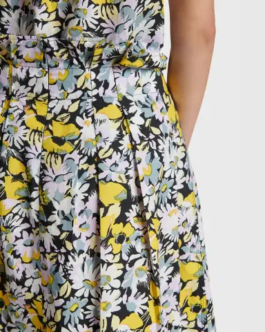 Marni Floral Cotton Midi Skirt | Thumbnail 5 Marni Floral Cotton Midi Skirt | Thumbnail 5
