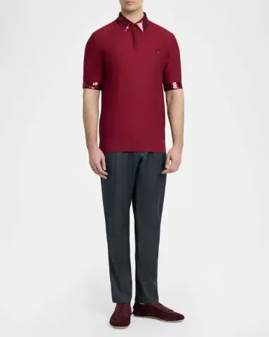 Dolce & Gabbana Men's Lipari Suede T-Toe Low-Top Sneakers | Thumbnail 3 Dolce & Gabbana Men's Lipari Suede T-Toe Low-Top Sneakers | Thumbnail 3