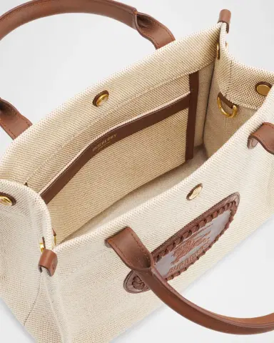 Burberry Clovelly Mini Tote Bag | Thumbnail 4 Burberry Clovelly Mini Tote Bag | Thumbnail 4