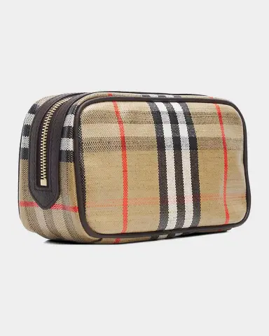 Burberry Highlands Makeup Pouch | Thumbnail 3 Burberry Highlands Makeup Pouch | Thumbnail 3