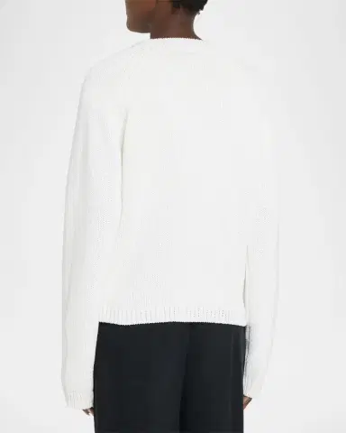 TOTEME Hammered Button Knit Cardigan | Thumbnail 3 TOTEME Hammered Button Knit Cardigan | Thumbnail 3