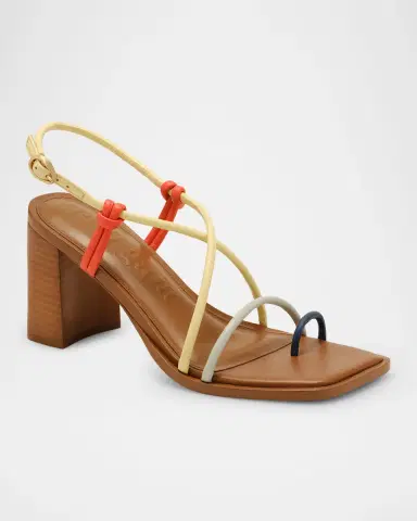 Cult Gaia 80mm Paige Leather Sandals | Thumbnail 2 Cult Gaia 80mm Paige Leather Sandals | Thumbnail 2