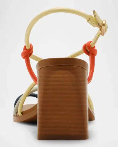 Cult Gaia 80mm Paige Leather Sandals | Thumbnail 3 Cult Gaia 80mm Paige Leather Sandals | Thumbnail 3