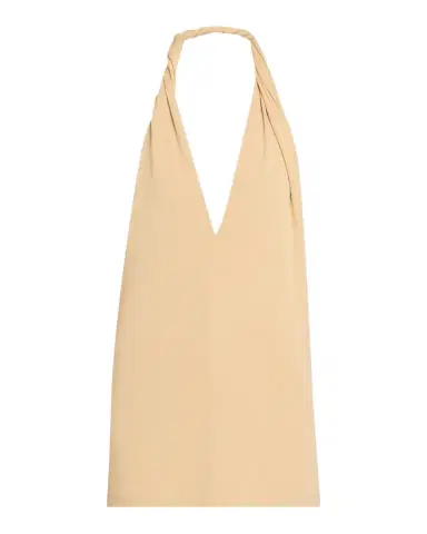 TOTEME Plunging Twisted Jersey Halter Top | Thumbnail 1 TOTEME Plunging Twisted Jersey Halter Top | Thumbnail 1