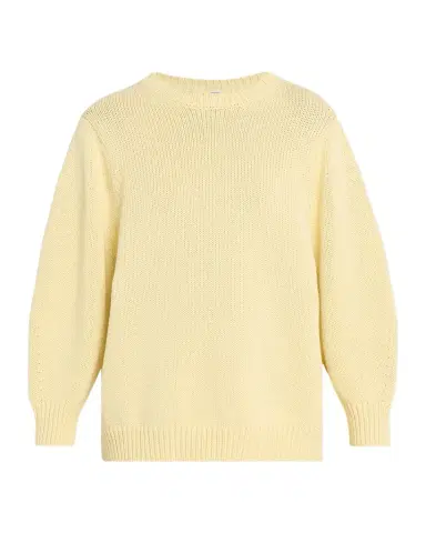 TOTEME Oversized Crew Knit Sweater | Thumbnail 1 TOTEME Oversized Crew Knit Sweater | Thumbnail 1