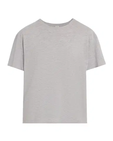 TOTEME Short-Sleeve Cotton Classic Tee | Thumbnail 1 TOTEME Short-Sleeve Cotton Classic Tee | Thumbnail 1