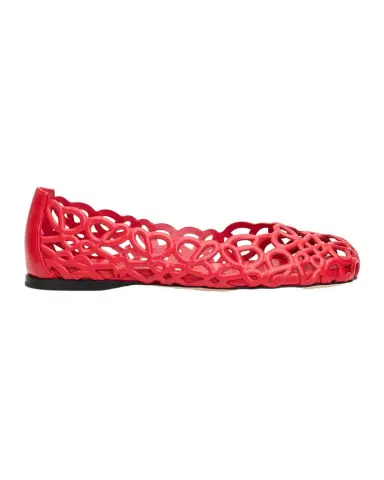 LOEWE Petal Anagram Leather Ballerina Flats | Thumbnail 1 LOEWE Petal Anagram Leather Ballerina Flats | Thumbnail 1