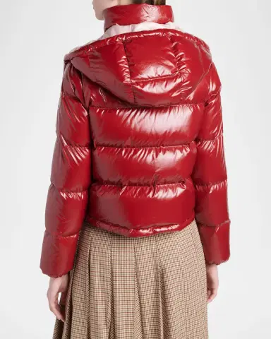 Moncler Niveole Short Down Jacket | Thumbnail 3 Moncler Niveole Short Down Jacket | Thumbnail 3
