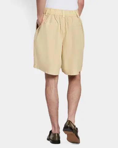 Marni Pleated Cotton Shorts | Thumbnail 4 Marni Pleated Cotton Shorts | Thumbnail 4