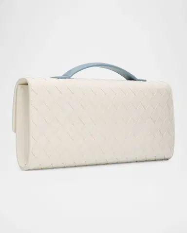 Bottega Veneta Andiamo Two-Tone Intrecciato Leather Clutch | Thumbnail 4 Bottega Veneta Andiamo Two-Tone Intrecciato Leather Clutch | Thumbnail 4