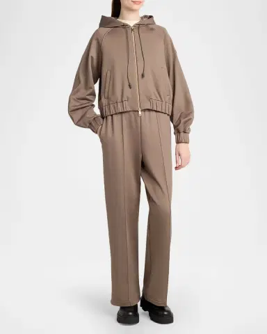 Moncler Technical Fleece Zip-Up Cardigan | Thumbnail 2 Moncler Technical Fleece Zip-Up Cardigan | Thumbnail 2