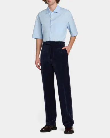 Jil Sander Logo-Embroidered Cotton Poplin Shirt | Thumbnail 2 Jil Sander Logo-Embroidered Cotton Poplin Shirt | Thumbnail 2