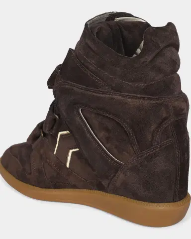 Isabel Marant Bekett Suede High-Top Platform Sneakers | Thumbnail 3 Isabel Marant Bekett Suede High-Top Platform Sneakers | Thumbnail 3