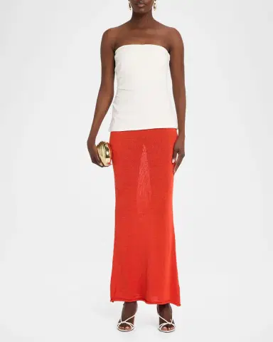 SEROYA Kora Knit Maxi Skirt | Thumbnail 2 SEROYA Kora Knit Maxi Skirt | Thumbnail 2